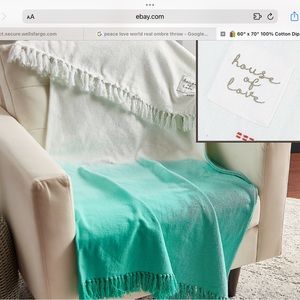 New peace Love World Throw